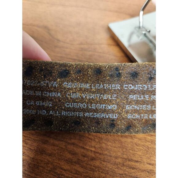 Harley-Davidson XL Pink and silver studded belt with removable buckle - Picture 9 of 10